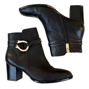 EUC Isola Leather Ankle Boots
